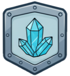 crystalline trait badge