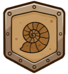fossil trait badge