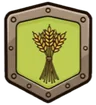 Badge de caractéristique : Culture céréalière