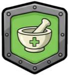 medicinal trait badge