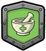 Badge de caractéristique : Médicinal