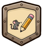 miniature trait badge