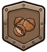 Badge de caractéristique : À fruits à coque