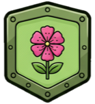 ornamental trait badge