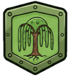 pendulous trait badge