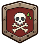 poisonous trait badge