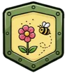 Badge de caractéristique : Pollinisateur