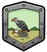 Badge de caractéristique : Charognard