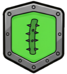 spiky trait badge