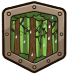 Temperate Rainforest badge