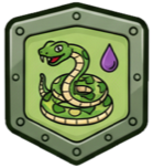 venomous trait badge