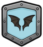 winged trait badge